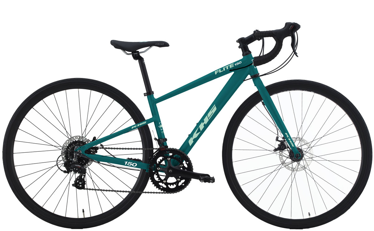 KHS Flite 150 Disc Road Bike, XX Small, Teal