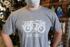 "Ride Loaded" American Apparel USA-Made Tri-Blend T-shirt