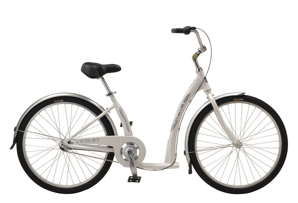 Sun Bicycles Streamway 3-speed, 16", Pearl White