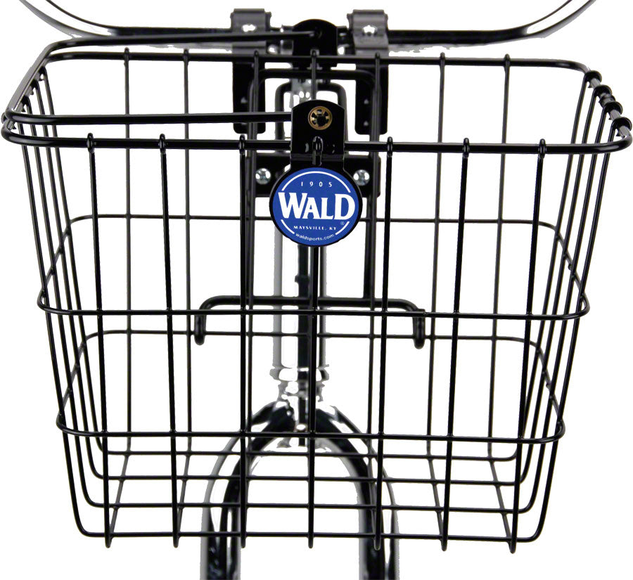 Wald 3114 Front Basket QR Bolt-On Black