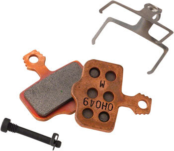 SRAM Disc Brake Pads - Sintered Compound, Steel Backed, Powerful, For Level, Elixir, and 2-Piece Road