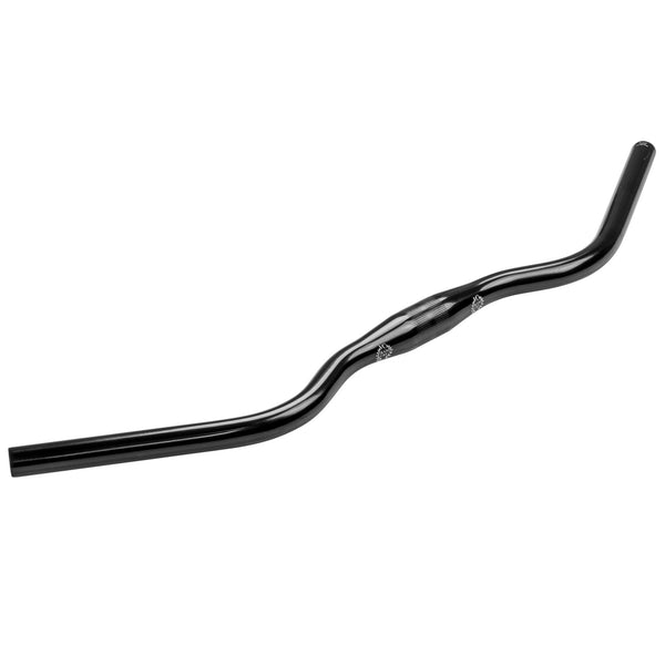 Velo Orange Curvy Handlebar - 31.8, 30 Degree Sweep, 0mm Rise, 680mm width, Black
