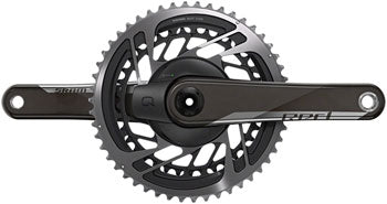 SRAM RED AXS Power Meter Crankset 12-Speed, Direct Mount, DUB Spindle Interface, Natural Carbon, D1