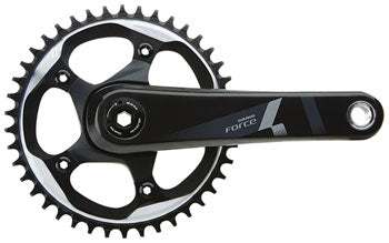 SRAM Force 1 Crankset 10/11-Speed, 42t, 110 BCD, GXP Spindle Interface, Black