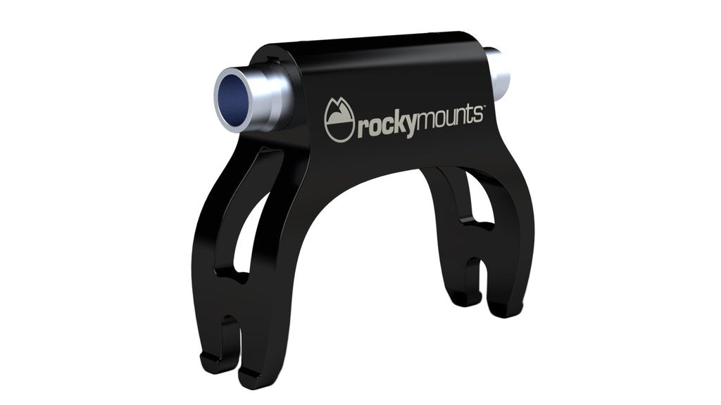 Fork mount store thru axle