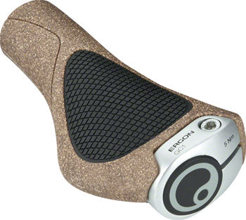 Ergon GC1 Biocork Grips, Black/Tan