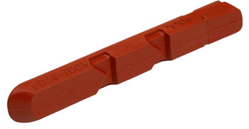 Kool-Stop Linear Pull Replacement Brake Pads, Salmon Compound