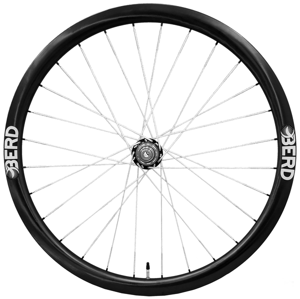 Berd RD35 Carbon Road Disc Wheels, Black, Industry Nine 12x100 12x142, Shimano 11SP