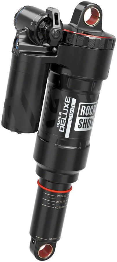 RockShox Super Deluxe Ultimate RC2T Rear Shock - 210 x 55mm, LinearAir, 2 Tokens, Reb/Low Comp, 320lb L/O Force, Standard, C1