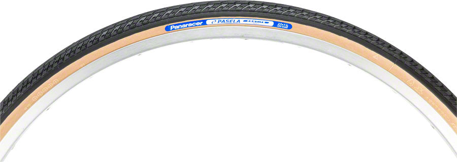 Panaracer Pasela ProTite Tire - 27 x 1-1/4 32-630 bsd Clincher Black/Tan 60tpi