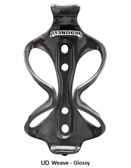 Arundel Mandible Bottle Cage Gloss Oil Slick Carbon