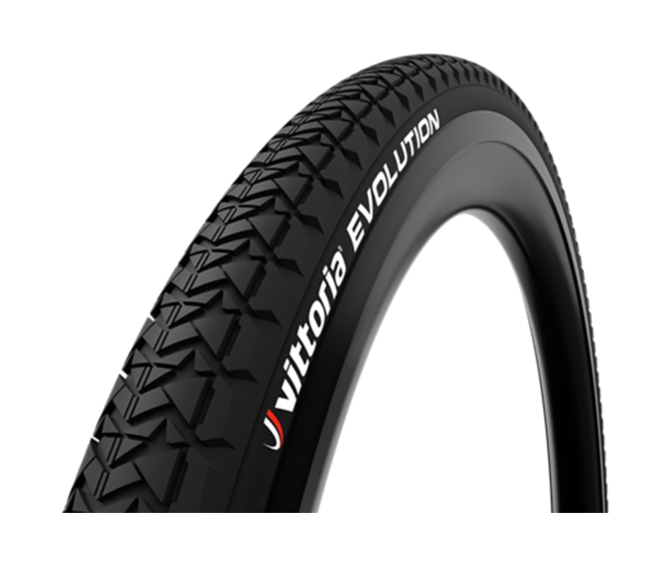 Vittoria Evolution II Tire - 26 x 1.9, Clincher, Wire, Black