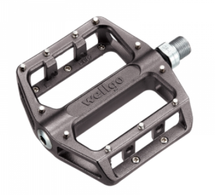 Wellgo B087 BMX Pedals, Black, 9/16