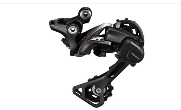 Shimano XT RD-M8000-GS Rear Derailleur - 11 Speed, Medium Cage, Black, With Clutch