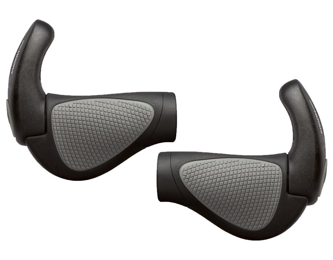 Ergon GP2-S Gripshift Grips Sm Blk/Gry