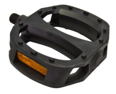 Sunlite Grabber Platform Pedals, Black, 9/16-inch