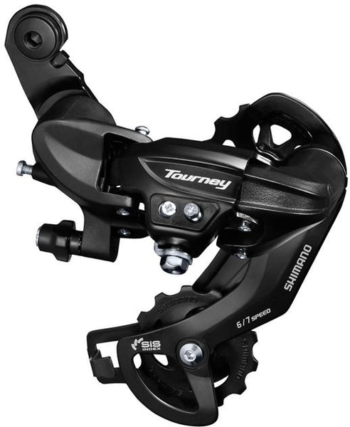 Shimano Tourney RD-TY300-SGS Direct Rear Derailleur - 6,7 Speed, Long