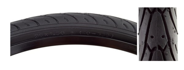 Sunlite Tires 26x1.5 BK/BK CITY SLIK II fold-CB/30 85psi