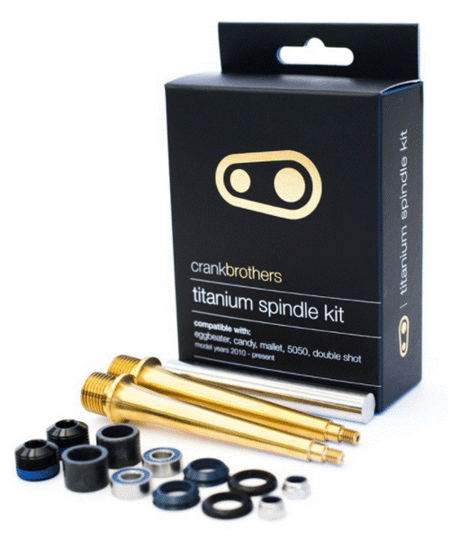 Crankbrothers Titanium Spindle Kit