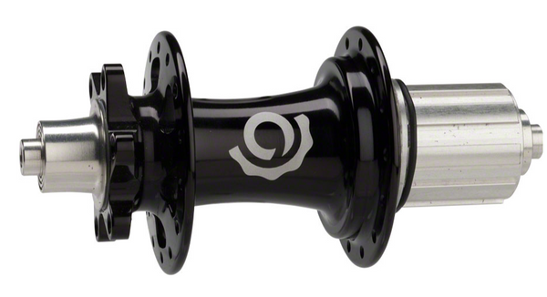 Industry Nine Torch Classic Road/Cyclocross Rear Disc Hub: 28H, 135mm QR, Shimano HG Freehub, Black