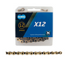 KMC X12-TI GOLD chain 11/128" 126Links